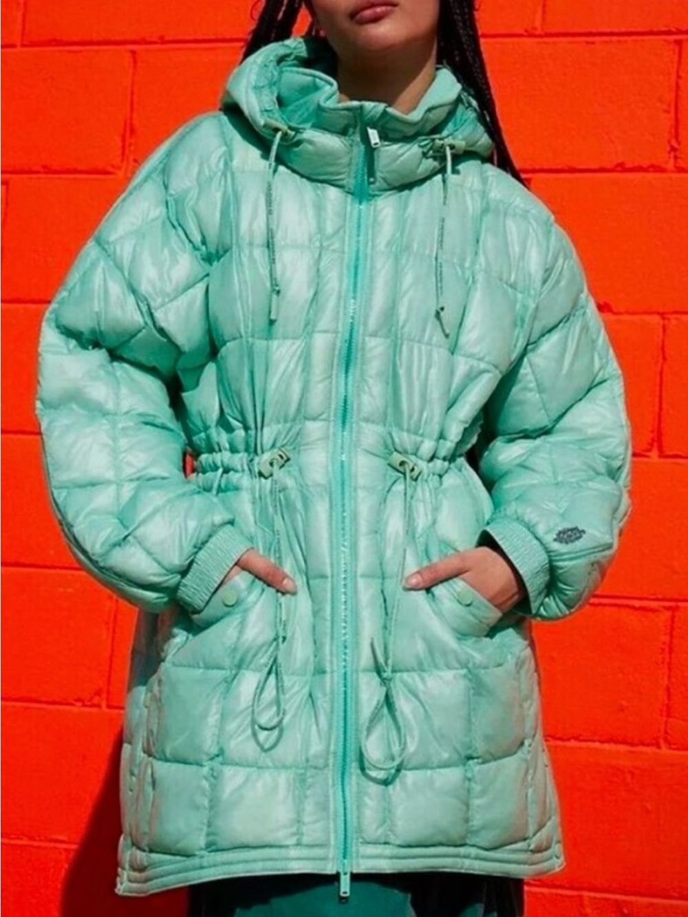 FP Movement Patricia Packable Puffer Size Medium RT $248 Green Mist NWOT